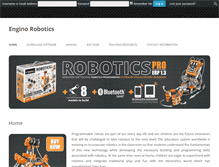 Tablet Screenshot of enginorobotics.com